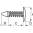 Rivet - Pion - Agrafe Sapin Plan